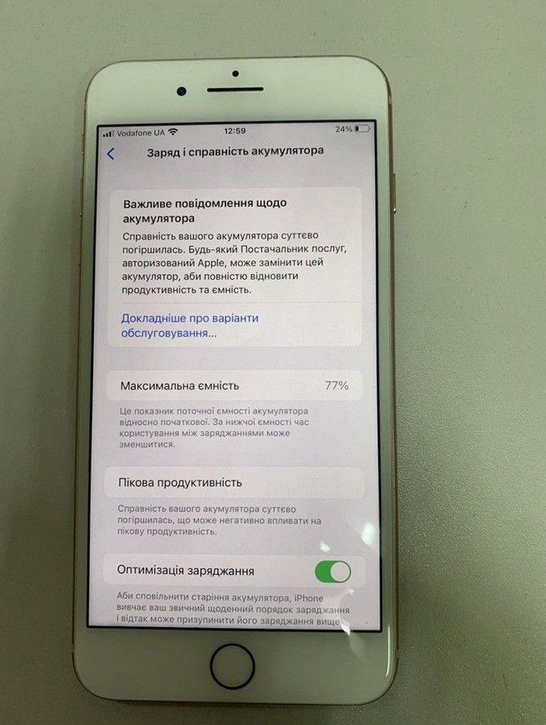 Оголошення Apple iphone 8 plus 64gb Б/У