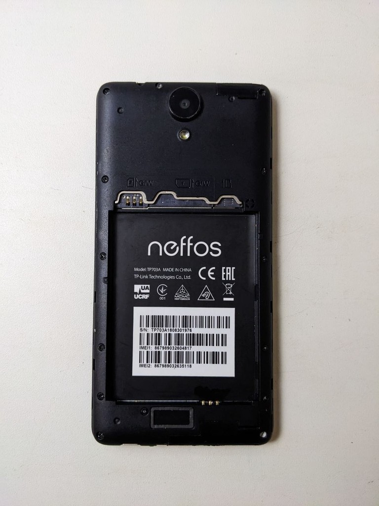 Оголошення Tp-Link neffos c5a tp703a 1/8gb Б/У