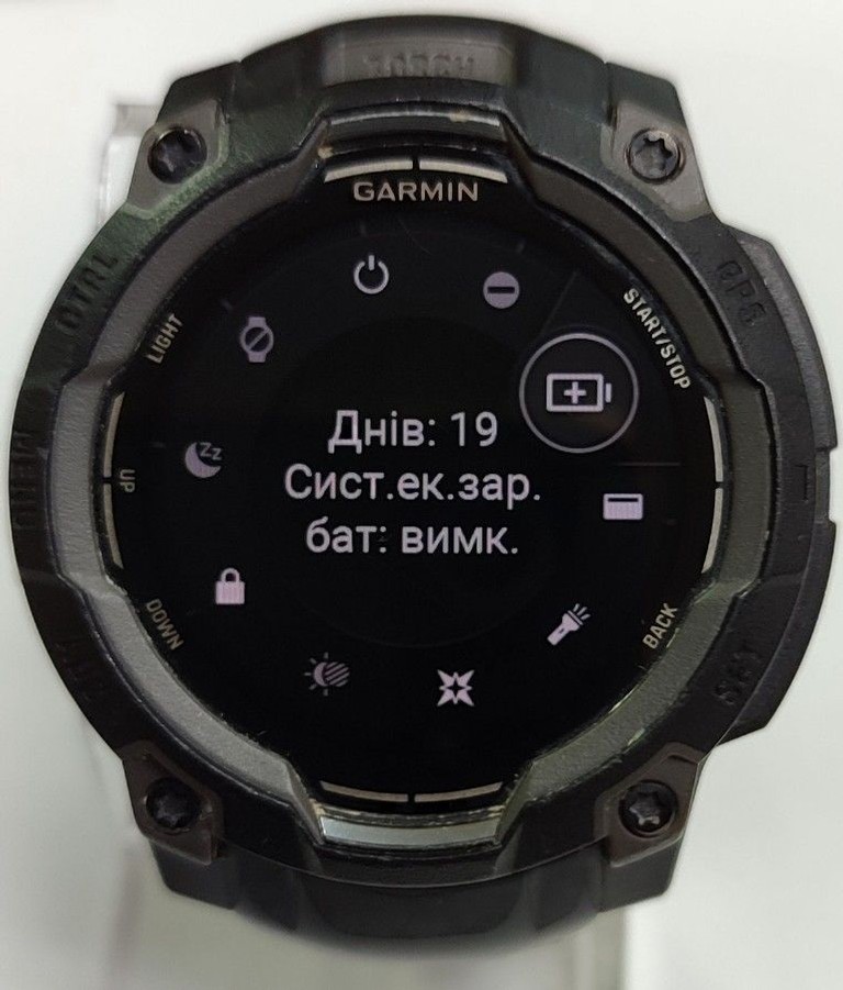 Garmin instinct 3 50mm amoled tactical edition Код:01-201163946. Зображення 10