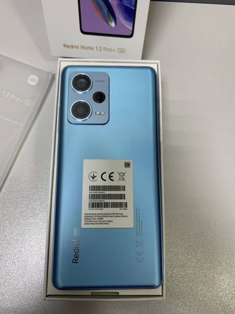 Дешиво Xiaomi Redmi Note 12 Pro+ 5G 8/256GB Blue с ломбарда