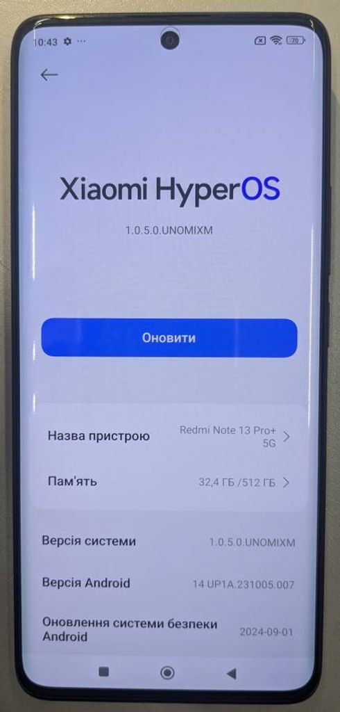 Xiaomi Redmi Note 13 Pro+ 12/512GB Black Код:01-200351025. Зображення 5