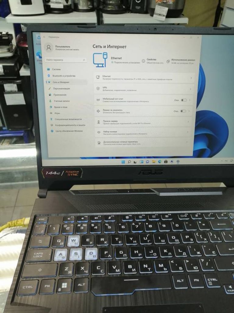 Asus tuf gaming a15 fa506n екр 15,6"/ ryzen 5 7535hs 3,3ghz/ ram16gb/ ssd512gb/ rtx 2050 Код:01-200403849. Изображение 21