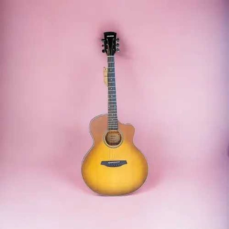 Оголошення Акція! Акустична Електрогітара Donner з червоного дерева DAE-41 41-дюймовий корпус. Нова. Б/У