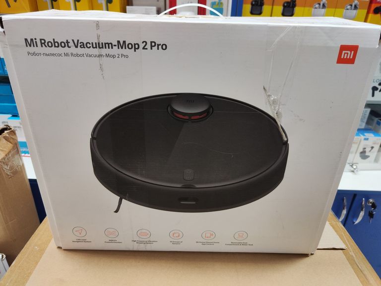 Объявление Xiaomi Mi Robot Vacuum Mop 2 Pro Black Б/У