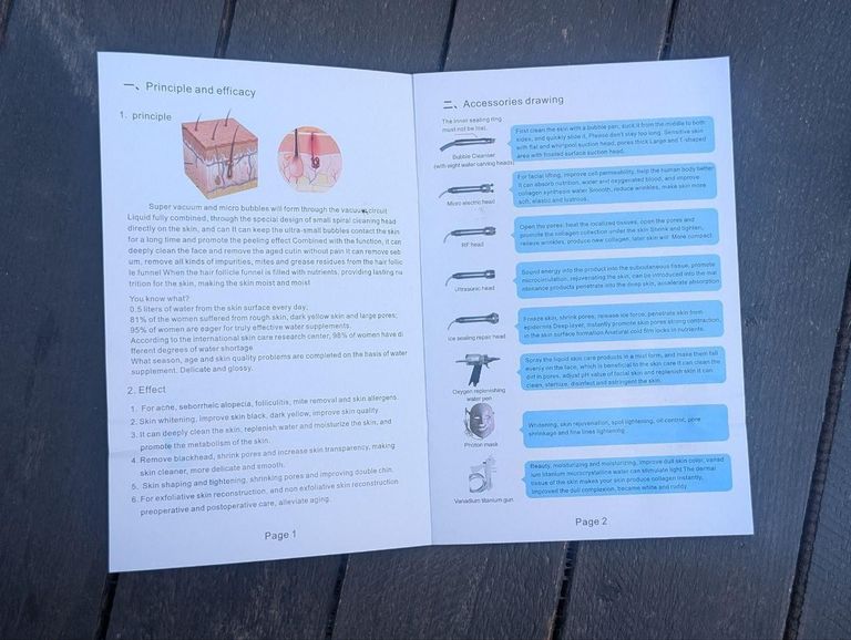 Косметологічний комбайн гідродермабразиї та ліфтингу SPA 6.0 5в1 HW beauty equipment. Новий. Код:null. Изображение 10