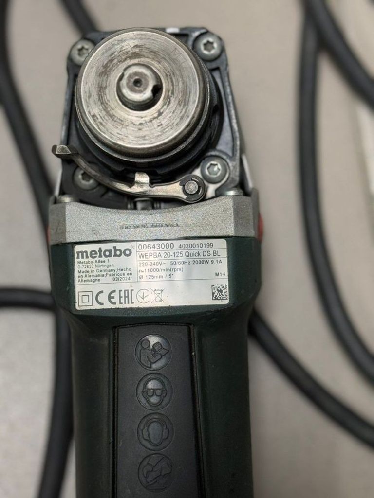 Розпродаж Metabo wepba 20-125 quick ds bl, продавець Техноскарб