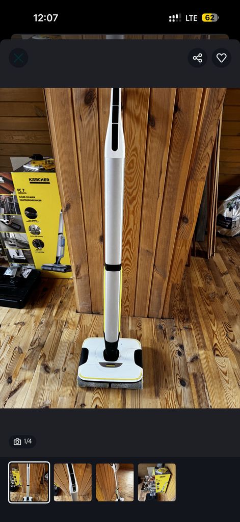 Купити Продам миючий пилосос (електрошвабра) KARHER Б/У