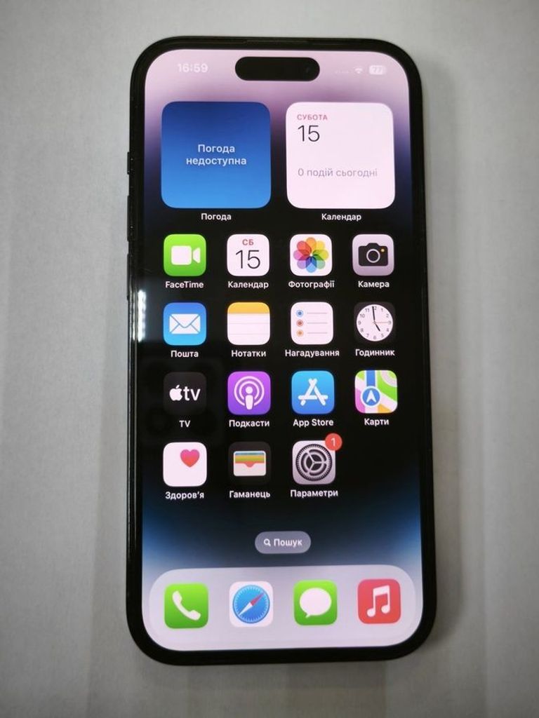 Apple iPhone 14 Pro 128GB Space Black (MPXV3) Код:01-200789395. Изображение 6