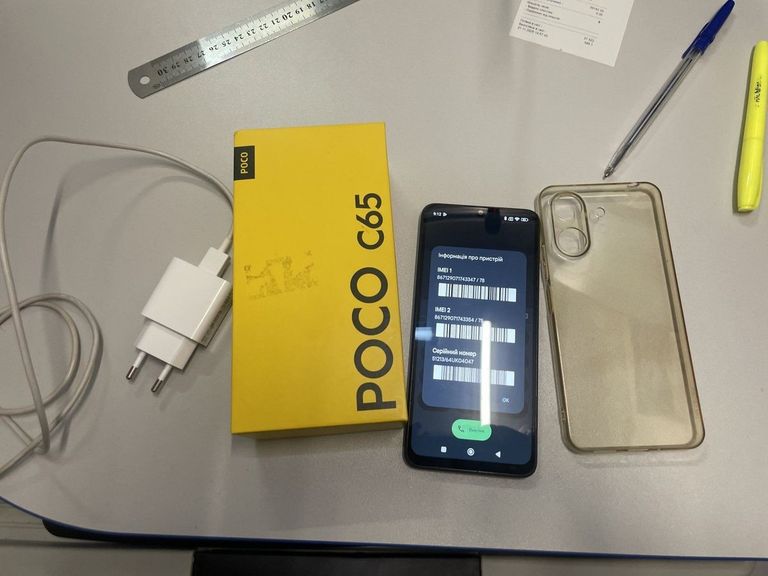 Дешево Xiaomi Poco C65 6/128GB Black з ломбарду