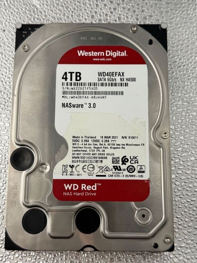 Купить Wd wd40efrx 4tb Б/У