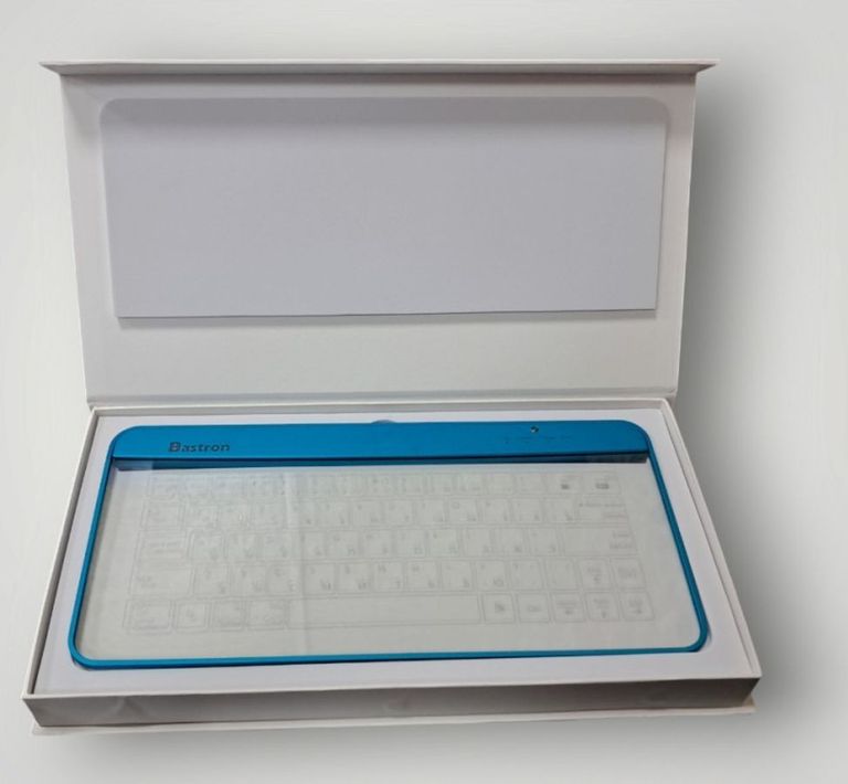 Купити Bastron b9 wireless glass keyboard Б/У