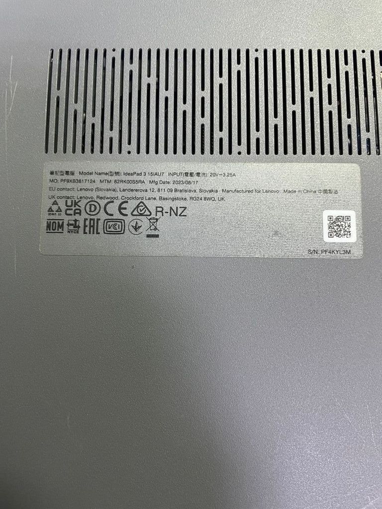 Lenovo 15/core i3-1215u ddr5/8gb ddr4/hdd *відсутній/ssd 512 gb/*інтегрована Код:01-200815444. Зображення 10