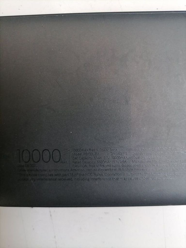 Оголошення Xiaomi redmi power bank 10000mah / vxn4286, pb100lzm, vxn4266 Б/У