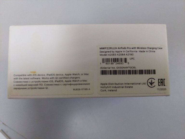 Apple AirPods Pro (MWP22) Код:01-200880529. Зображення 5