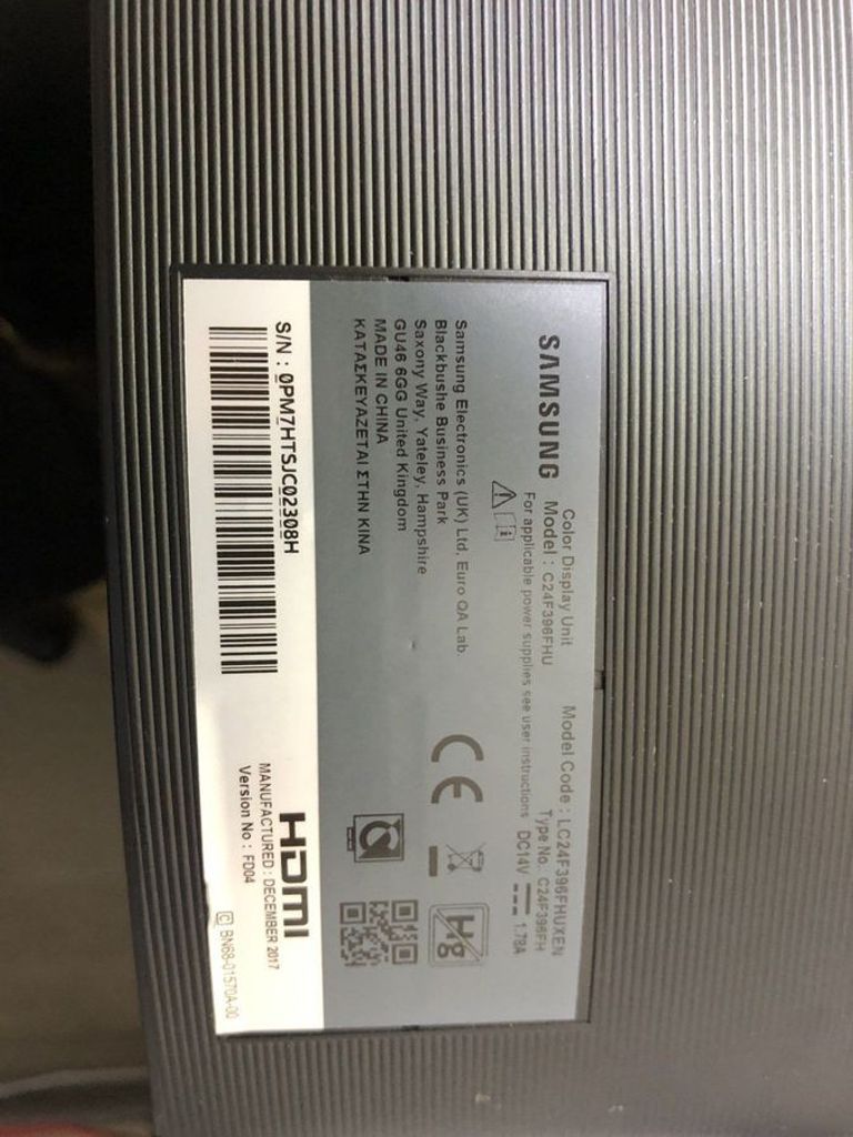 Samsung c24f396f lc24f396fhixci Код:01-200890249. Изображение 6