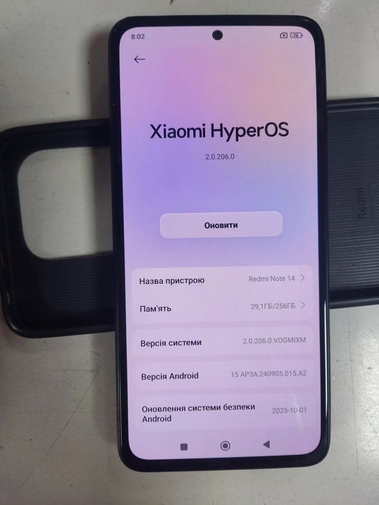 Дешиво Xiaomi redmi note 14 8/256gb с ломбарда