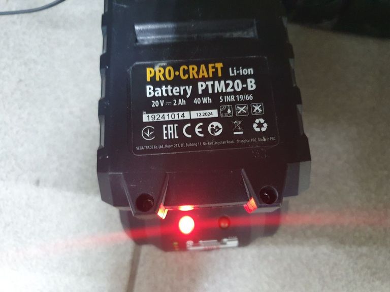 Распродажа Procraft ptm 20 1акб зп, продавец Техноскарб