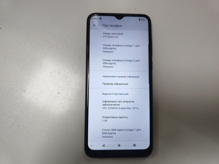 Дешево Zte blade a53 2/32gb з ломбарду