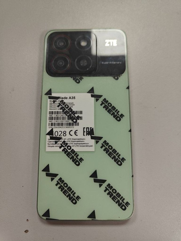 Купити Zte Blade A35 4/64GB Green Б/У