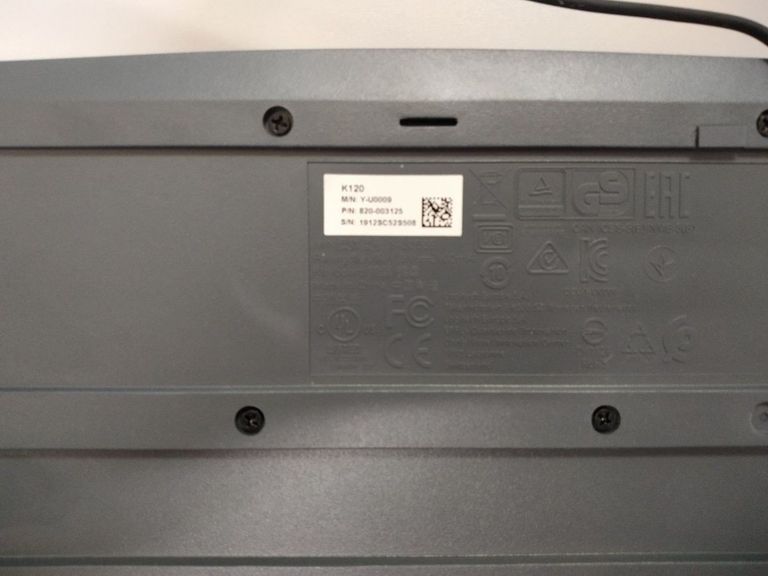 Объявление Logitech k120 Б/У