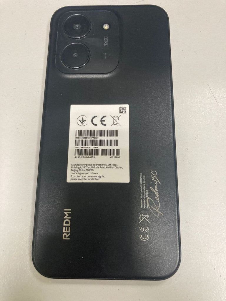 Объявление Xiaomi redmi 15c 4g 8/256gb Б/У