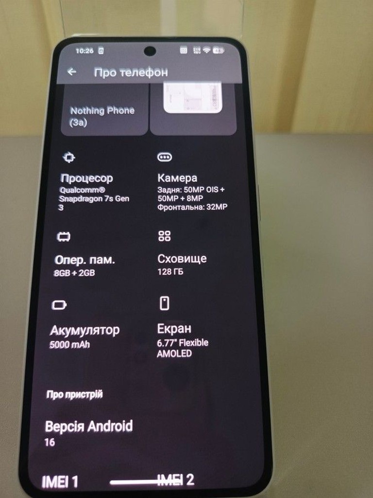 Купить Nothing phone 3a 8/128gb Б/У
