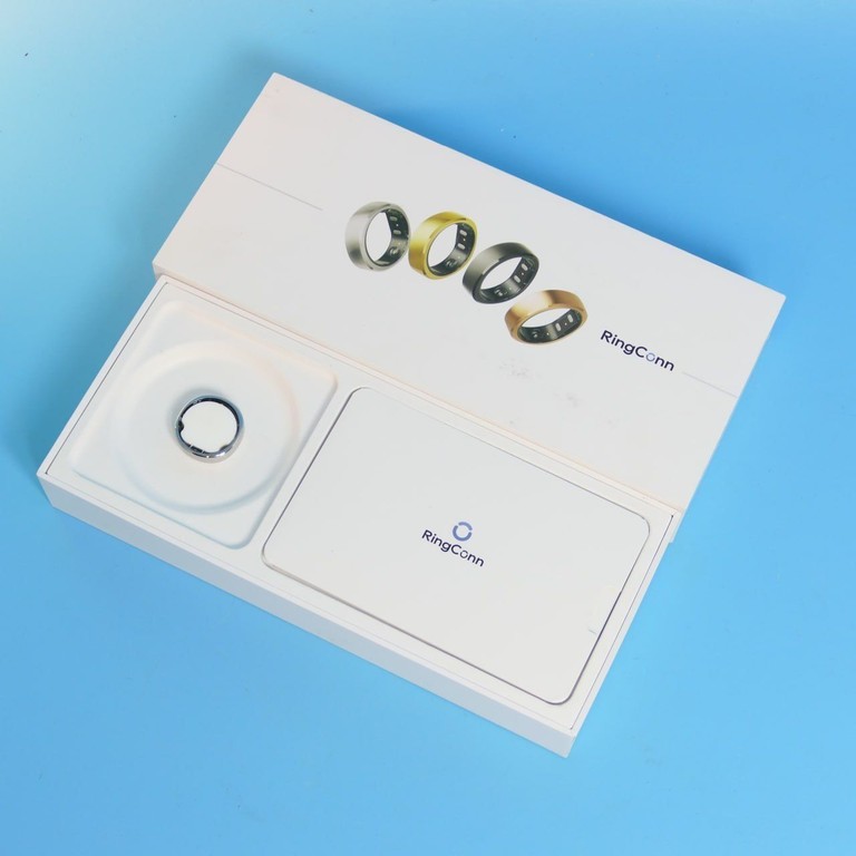 RingConn (14-розмір) сріблясте Код:null. Изображение 10