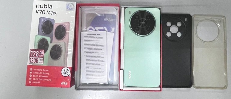Zte Nubia V70 Max 6/128GB Gray Код:01-200964440. Изображение 6