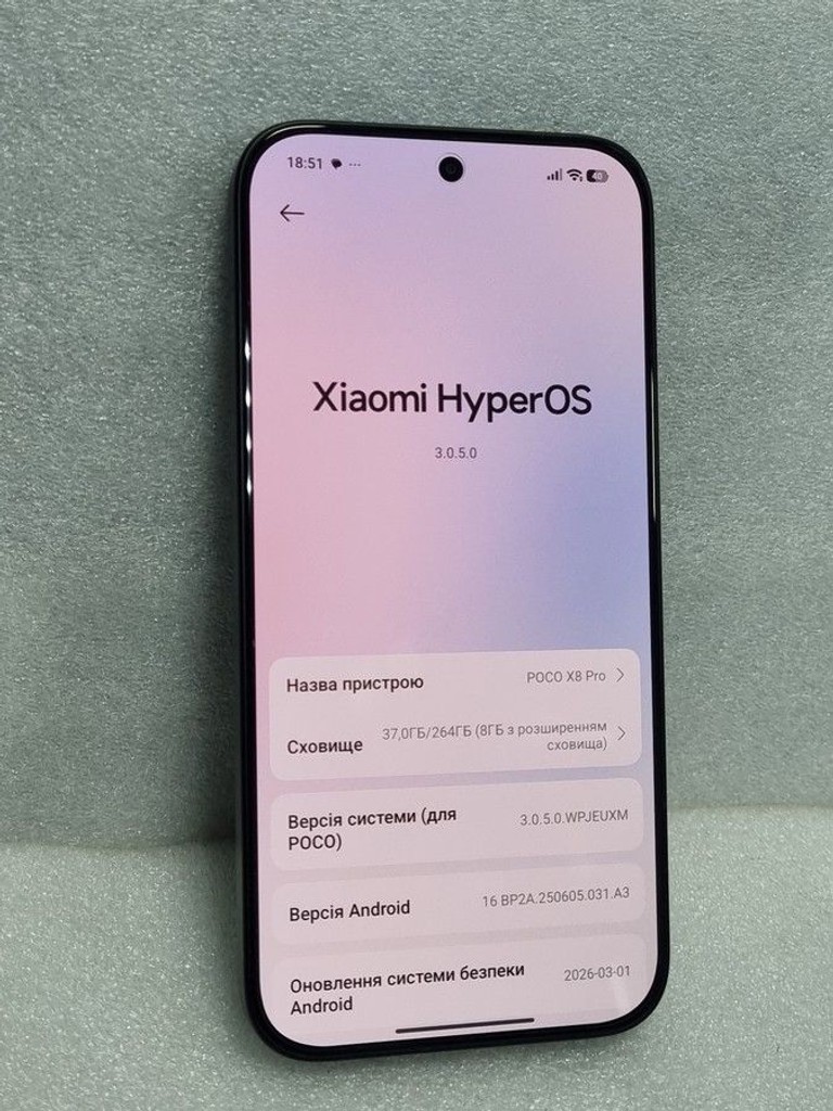 Дешиво Poco X8 Pro 8/256GB Black с ломбарда