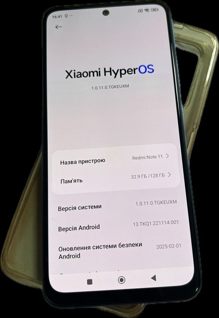 Объявление Xiaomi redmi note 11 4/128gb Б/У