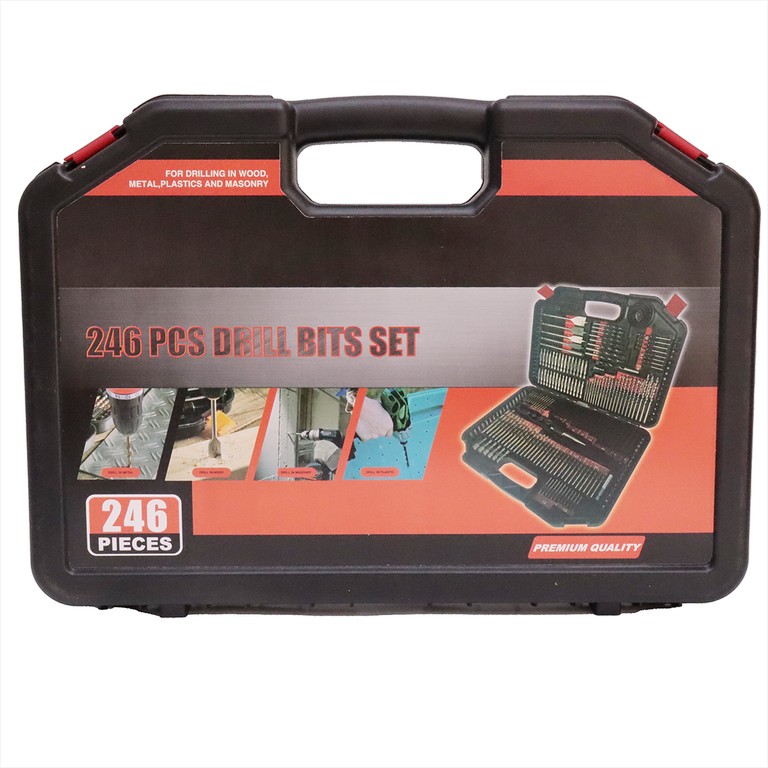 Drill Bits Set 246 предметів Код:null. Зображення 5