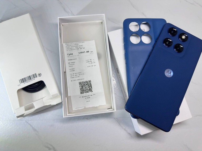 Motorola Moto Edge 60 12/256GB Gibraltar Sea (PB7H0031) Код:01-201053910. Зображення 10