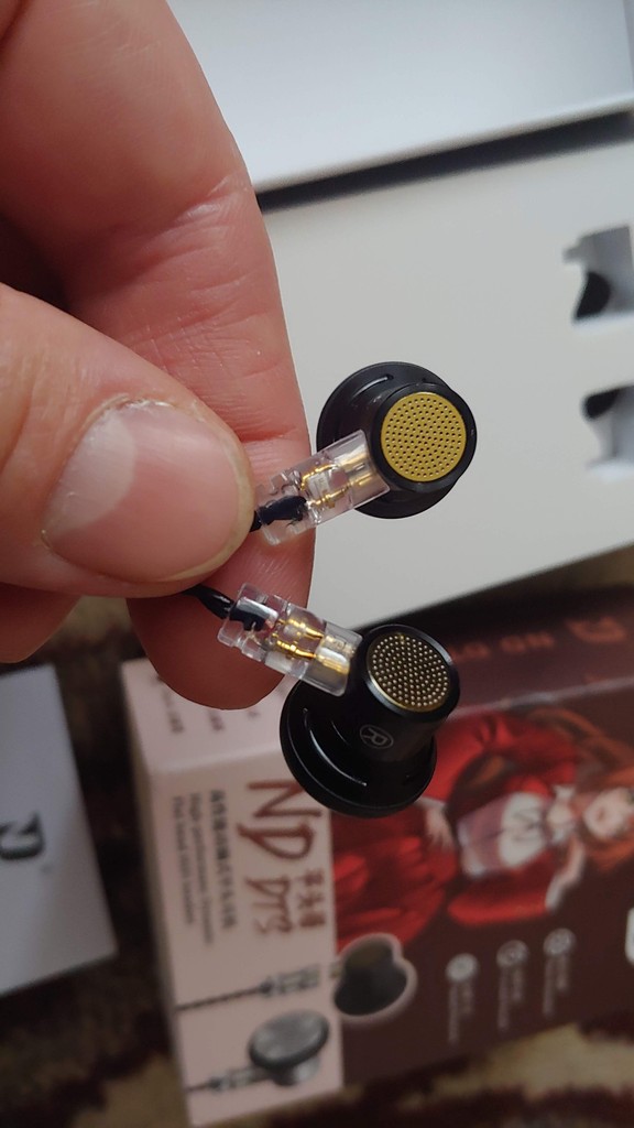 Наушники ND DTS 2pin Отличный Чистый Детальный Сочный Звук Микрофон Пульт Новые Код:null. Зображення 5