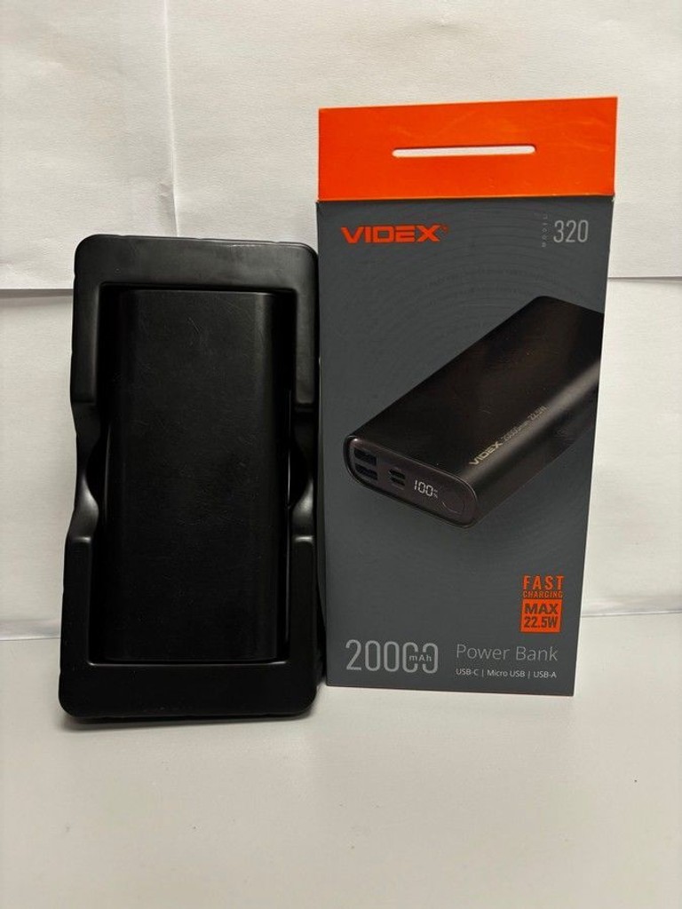 Оголошення Videx vpb-320 22.5w 20000mah Б/У