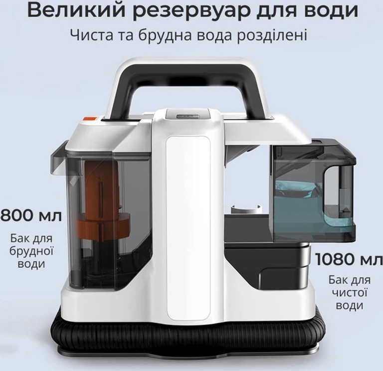 Універсальний миючий пилосос DOCTOR-101 для чищення для килимів, текстилю, меблів та автомобіля Код:null. Зображення 7
