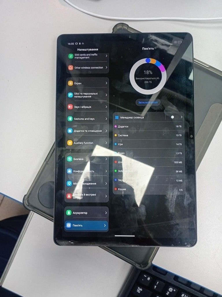Дешево Oscal Pad 18 8/256GB Blue з ломбарду