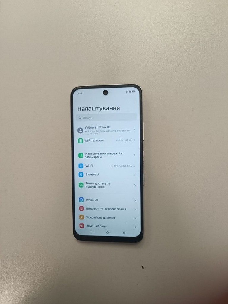 Объявление Infinix hot 60i 4/128gb Б/У