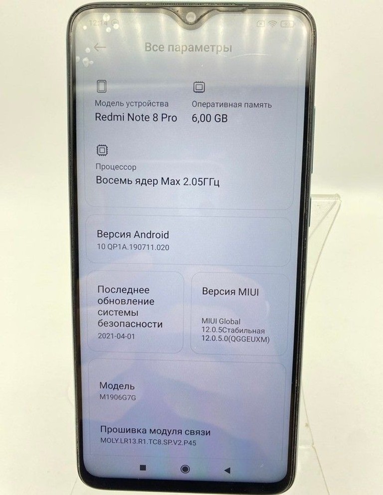 Xiaomi Redmi Note 8 Pro 6/128GB Blue Код:01-201085917. Изображение 6