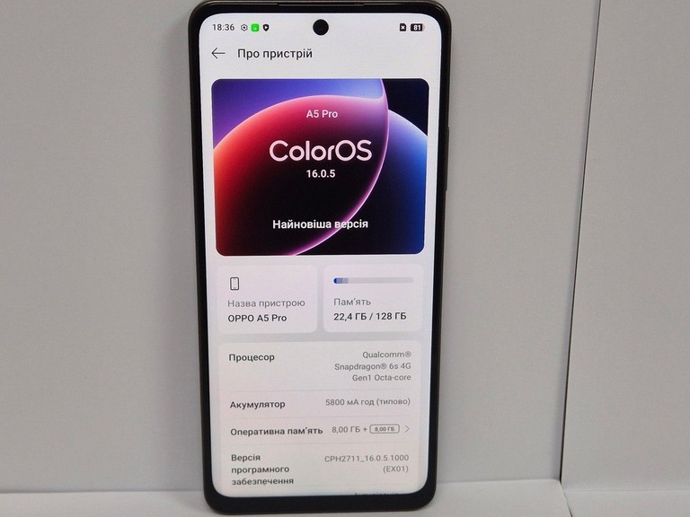 Oppo a5 pro 4g 8/128gb Код:01-201095896. Изображение 7