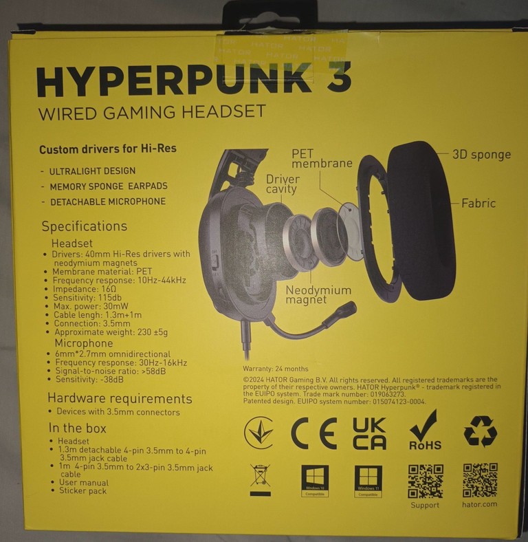 Дешево Hator hyperpunk 3 hi-res з ломбарду