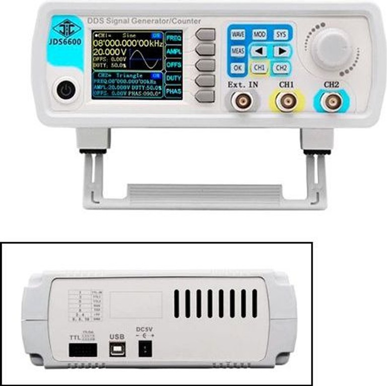 Оголошення JUNTEK JDS6600-60M DDS 2кан 60МГц Б/У