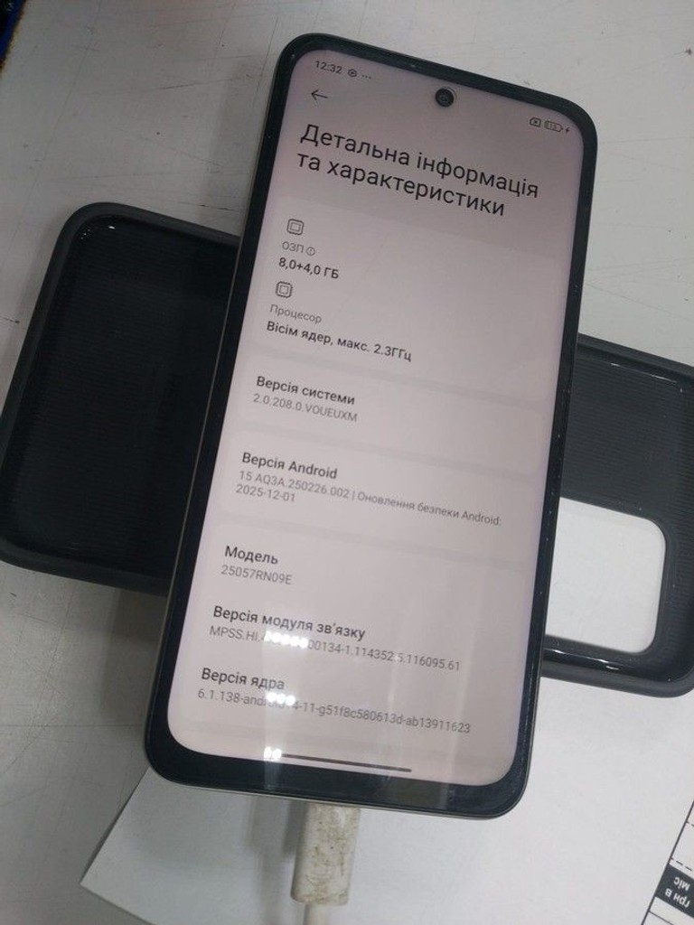 Объявление Xiaomi Redmi 15 5G 8/256GB Midnight Black Б/У