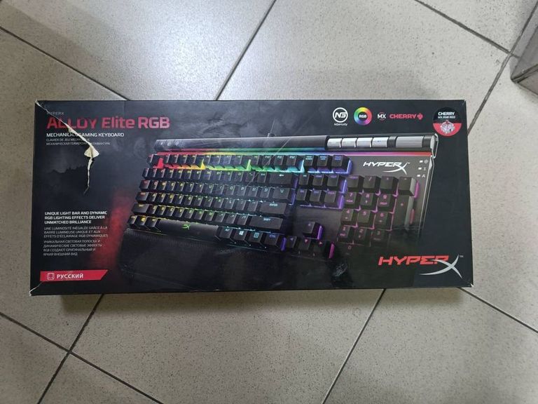 Hyperx alloy elite rgb hx-kb2rd2-ru/r1