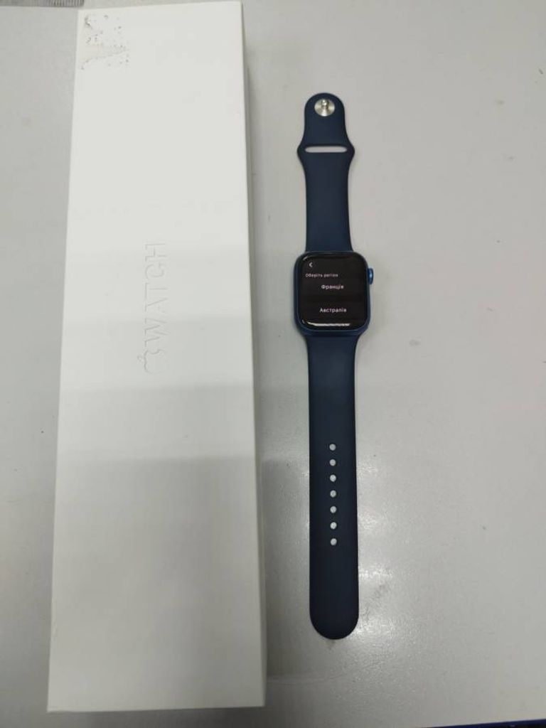 Apple watch series 7 gps 41mm aluminum case with sport