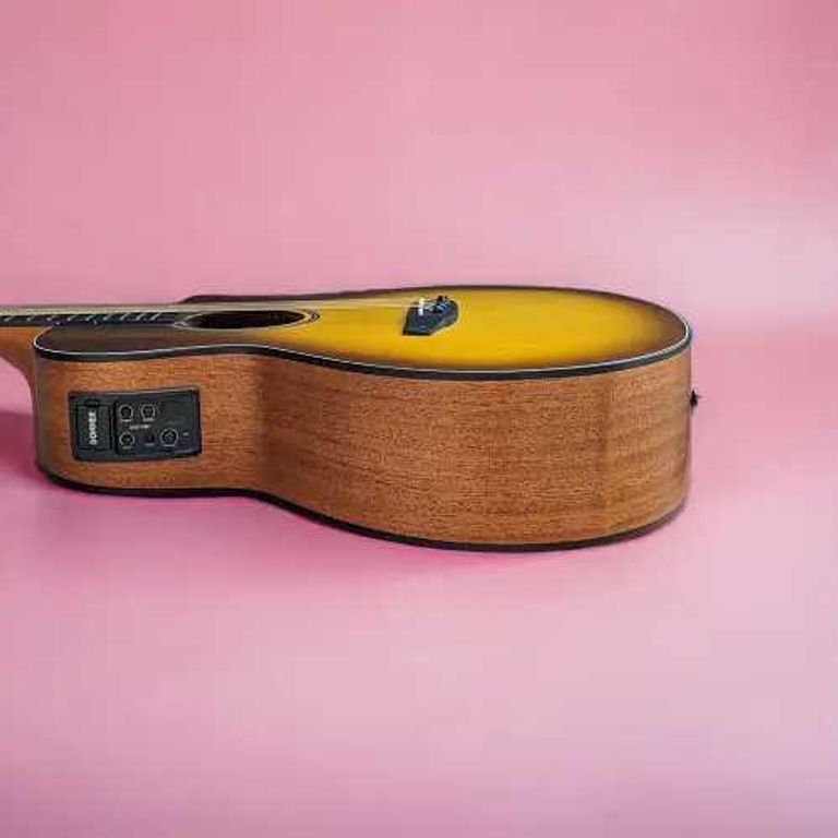 Дешево Акція! Акустична Електрогітара Donner з червоного дерева DAE-41 41-дюймовий корпус. Нова. з ломбарду