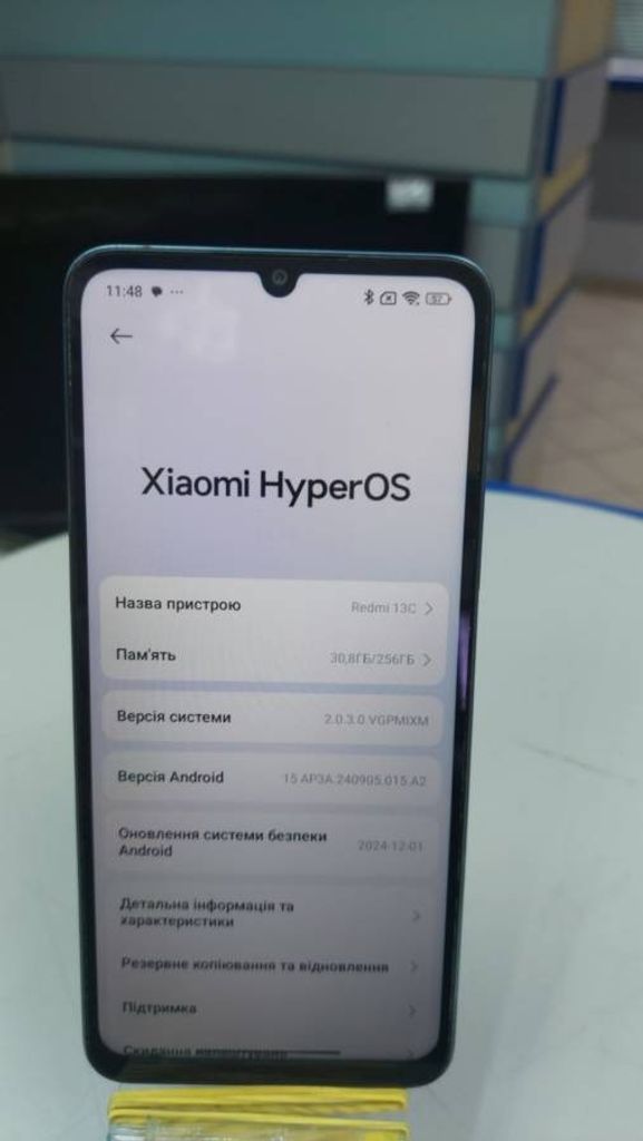 Оголошення Xiaomi redmi 13c 8/256gb Б/У