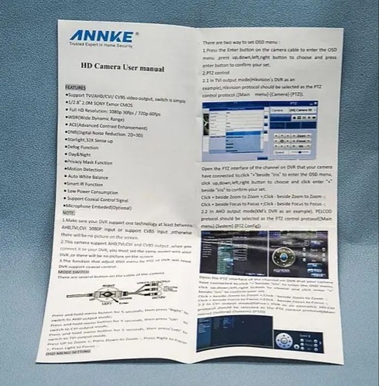 Акція! Відеокамера ANNKE 4IN1 1080P чітке зображення та захист за будь-яких умов. Нова.  Код:null. Зображення 7