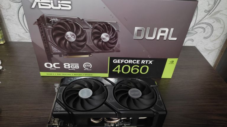 Купити Asus GeForce RTX 4060 Dual OC Б/У