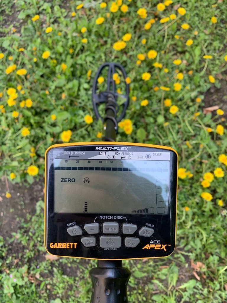 Купити Garrett Ace Apex 8.5x11"DD  Б/У