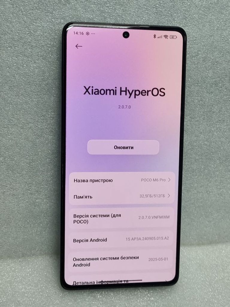 Дешево Xiaomi Poco M6 Pro 12/512GB Black з ломбарду